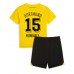 Borussia Dortmund Mats Hummels #15 Barnkläder Hemma matchtröja till baby 2023-24 Kortärmad (+ Korta byxor) Billigt